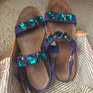 Kate spade jeweled sandals